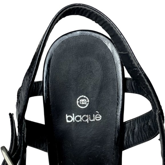 BLAQUE Calf Hair Tiger Print Platform Shoe - Picture 8 of 10